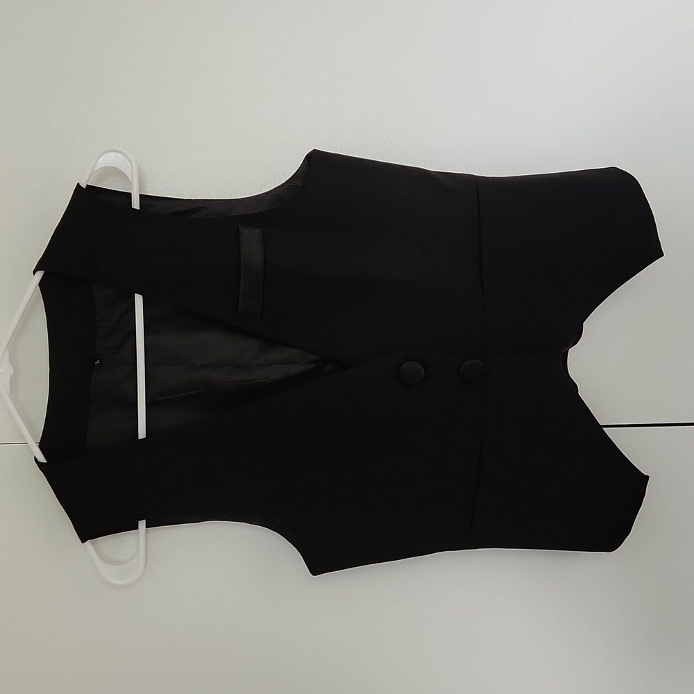 Women's tuxedo vest